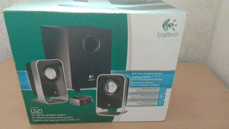 logitech ls21 2.1 stereo speaker system